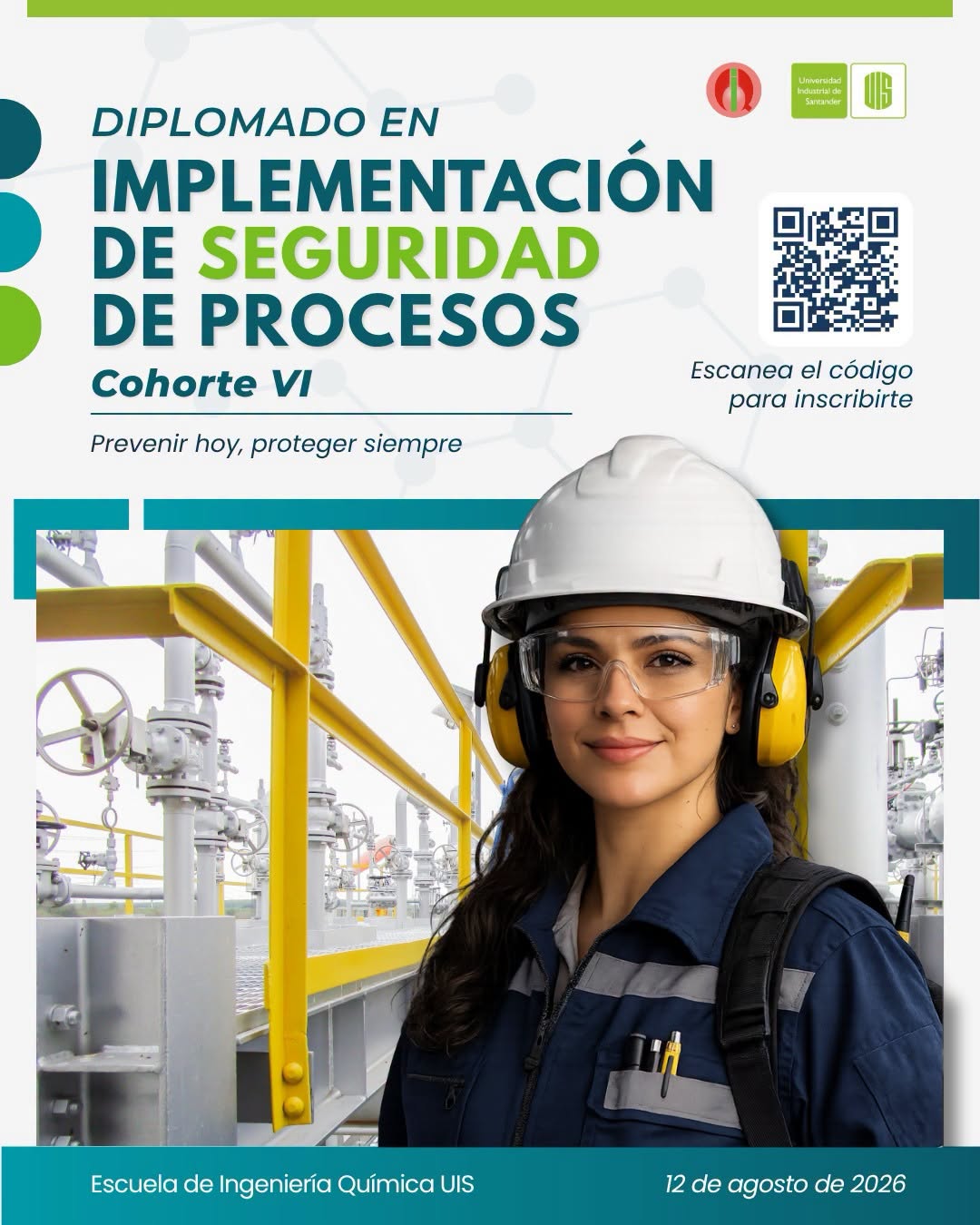 Información sobre el Diplomado en Implementación de Seguridad de Procesos